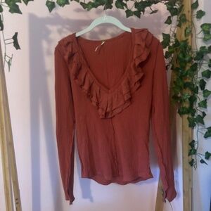 Free people long sleeve top